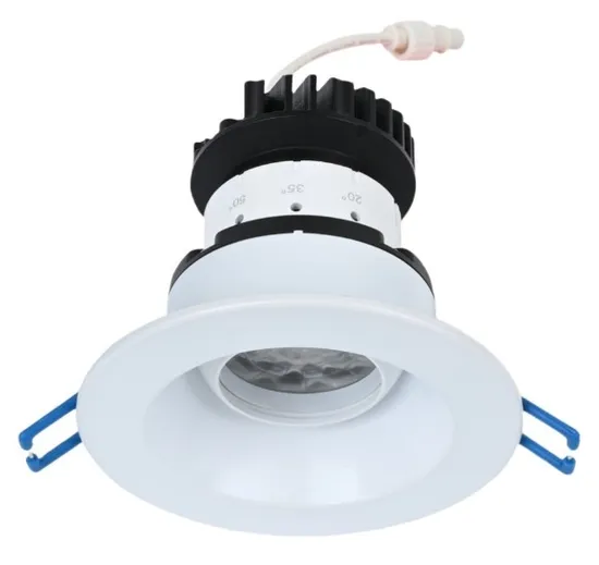 LED Down Lights 3 Inch Recessed Ceiling Can Lights Round Gimbal IP54 Manufacturer Modular Design Us Patent Ledil Lens Interchangeable